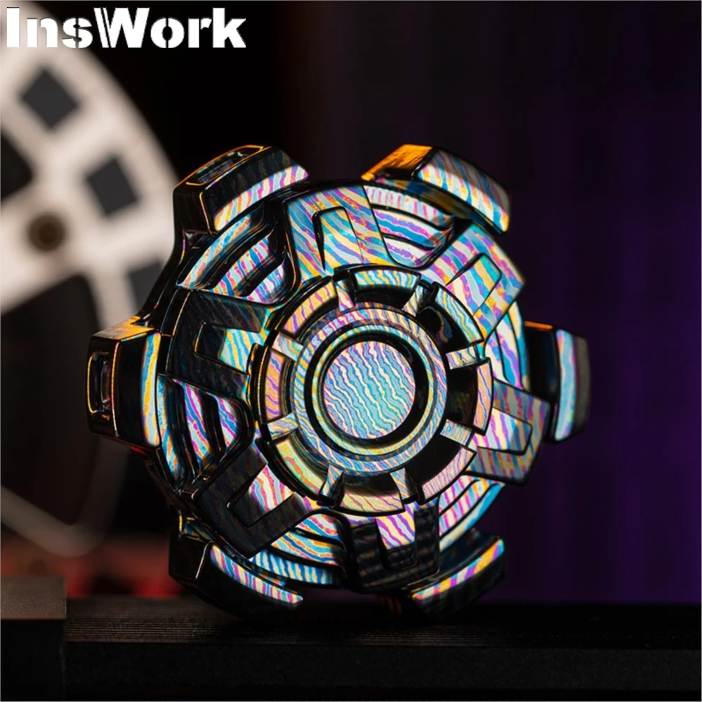 9 Hand Zircuti  Machinarium 3.0 Fidget Spinner Anti Stress Toy Double R188 Bearings Linkage Structure Amazing Toy