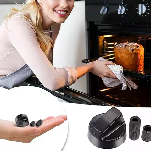 Boutons de commande avec adaptateurs Boutons de commande polyvalents Ensemble de boutons et 12 adaptateurs PCS pour poêles et fours Bouton de commande