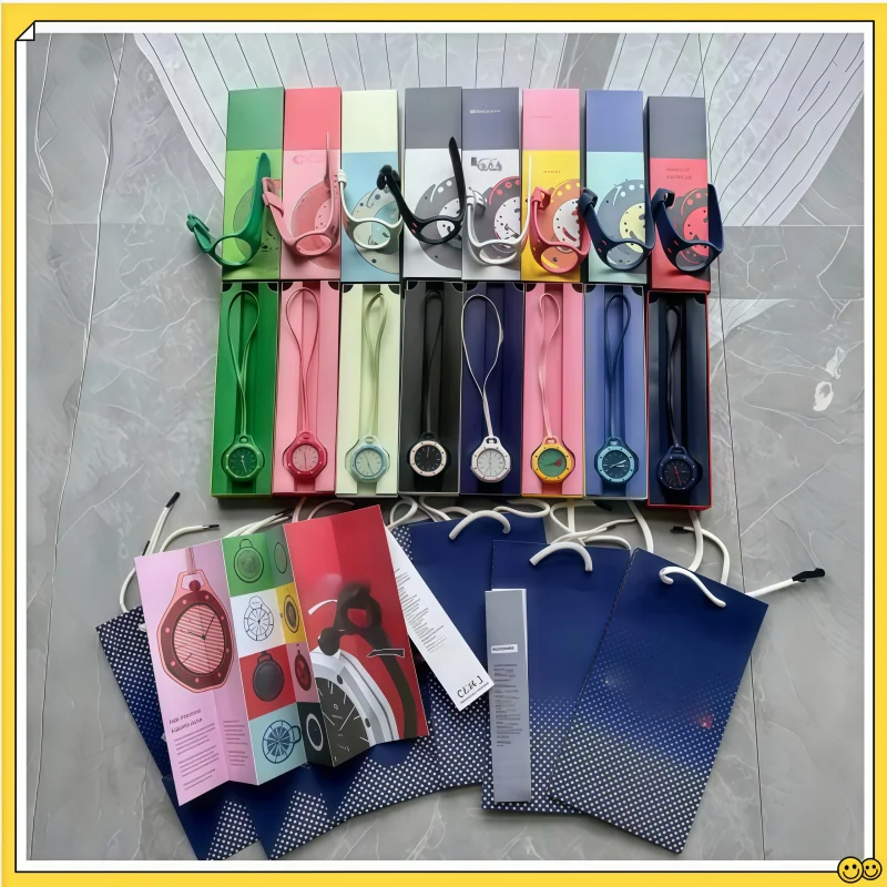AP SWATCH Joint Watch Quartz Strap AP Swatch Logo 1:1 Replica Royal Oak Pocket Watch Couple Watch Gift Collection Decoration view 3