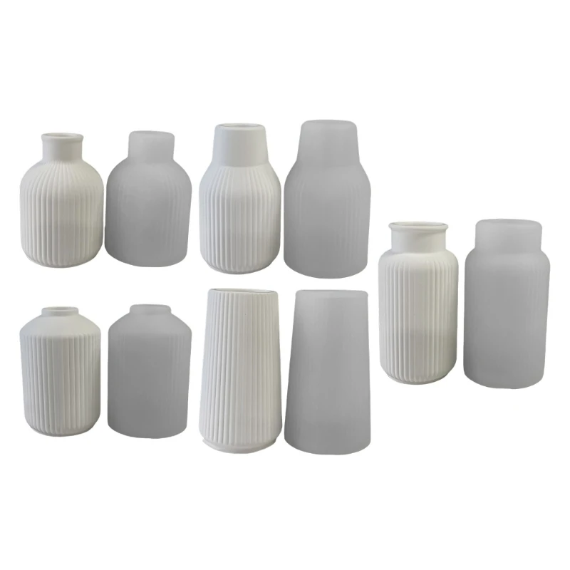 

Stylish Vase Molds Accessory for Resin Casting and Storage Container Crafting 37JB