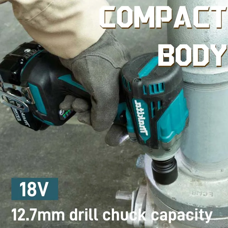 Makita Brushless Impact Screwdriver DTD300 Cordless Drilling Rig 18V Power Tools  Impact Driver  Cordless Drill  Screwdriver