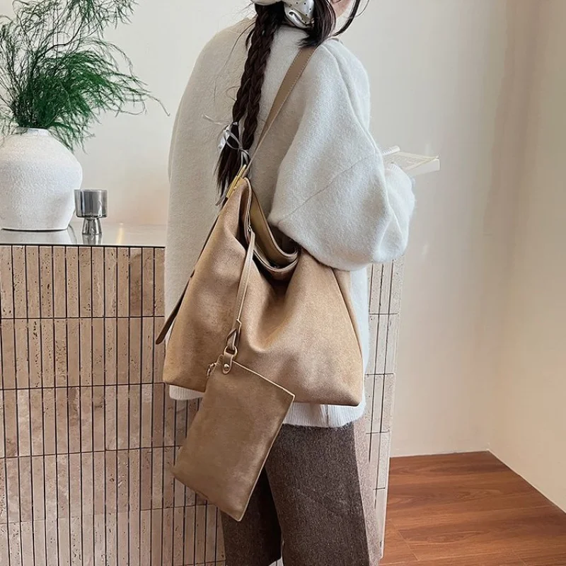 

Женская сумка через плечо из кожи премиум-класса, модная, элитная, в стиле Париж, повседневный, современный вид ​