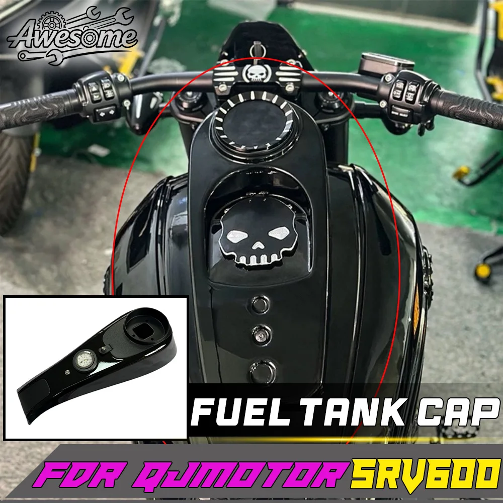 For Fit QJMOTOR SRV 600V Two Types Of Modified Fuel Tank Instrument Cover