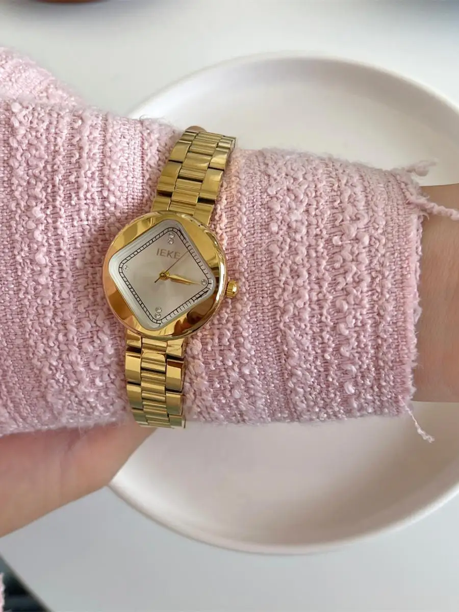 

Quartz Fashion Watch, Small Gold Watch, Luxury Quartz Watch For Women, 2026 New Style, Women'S Gift, Trendy Women'S Watch
