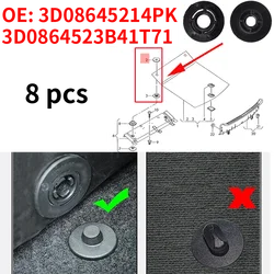 Car Floor Mat Anti-Skid Fixer Grips Double Layer Fixed Clips 4 Set Universal Arpet Fixing Clamps Buckle Fixer Accessories Tools