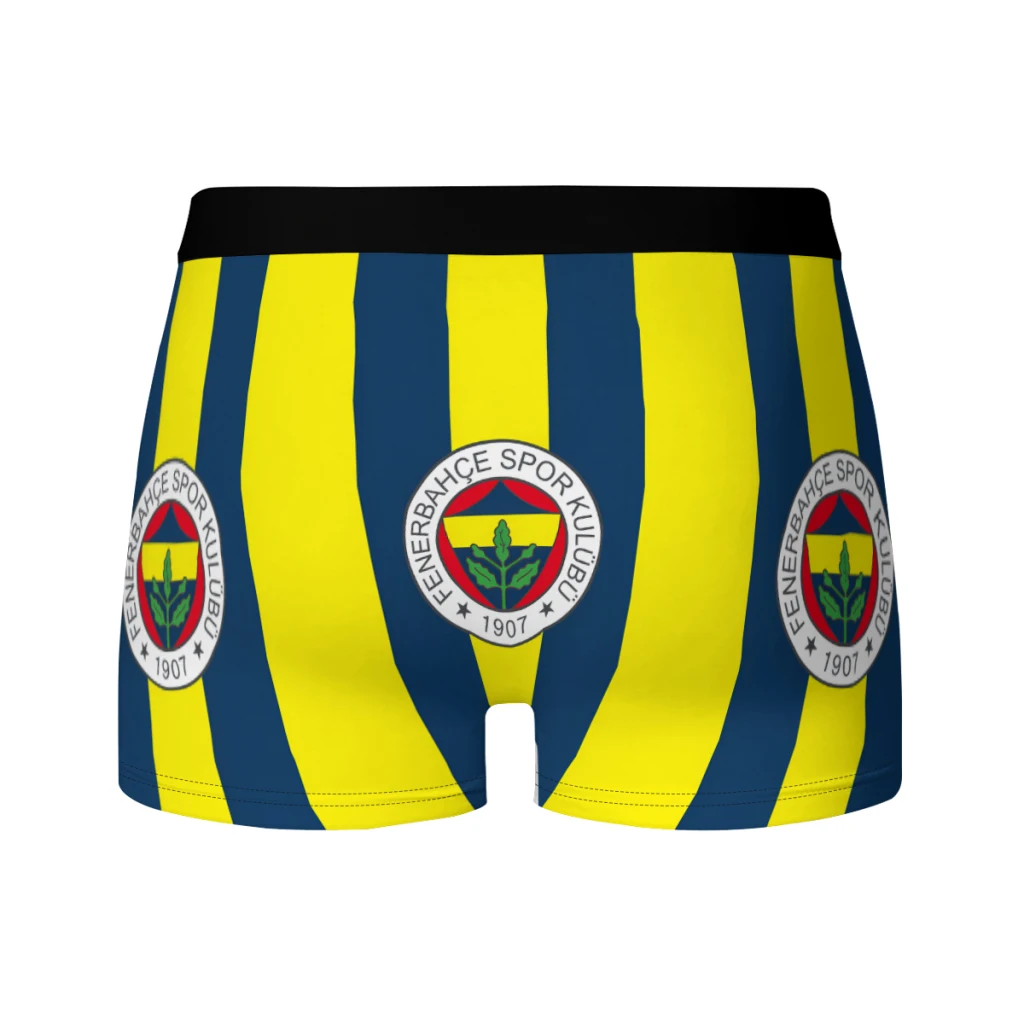 fenerbahce 1907 Coffee Boxer Men's Panties Underpants Male  Breathable Man Boxershorts Underwear For Men
