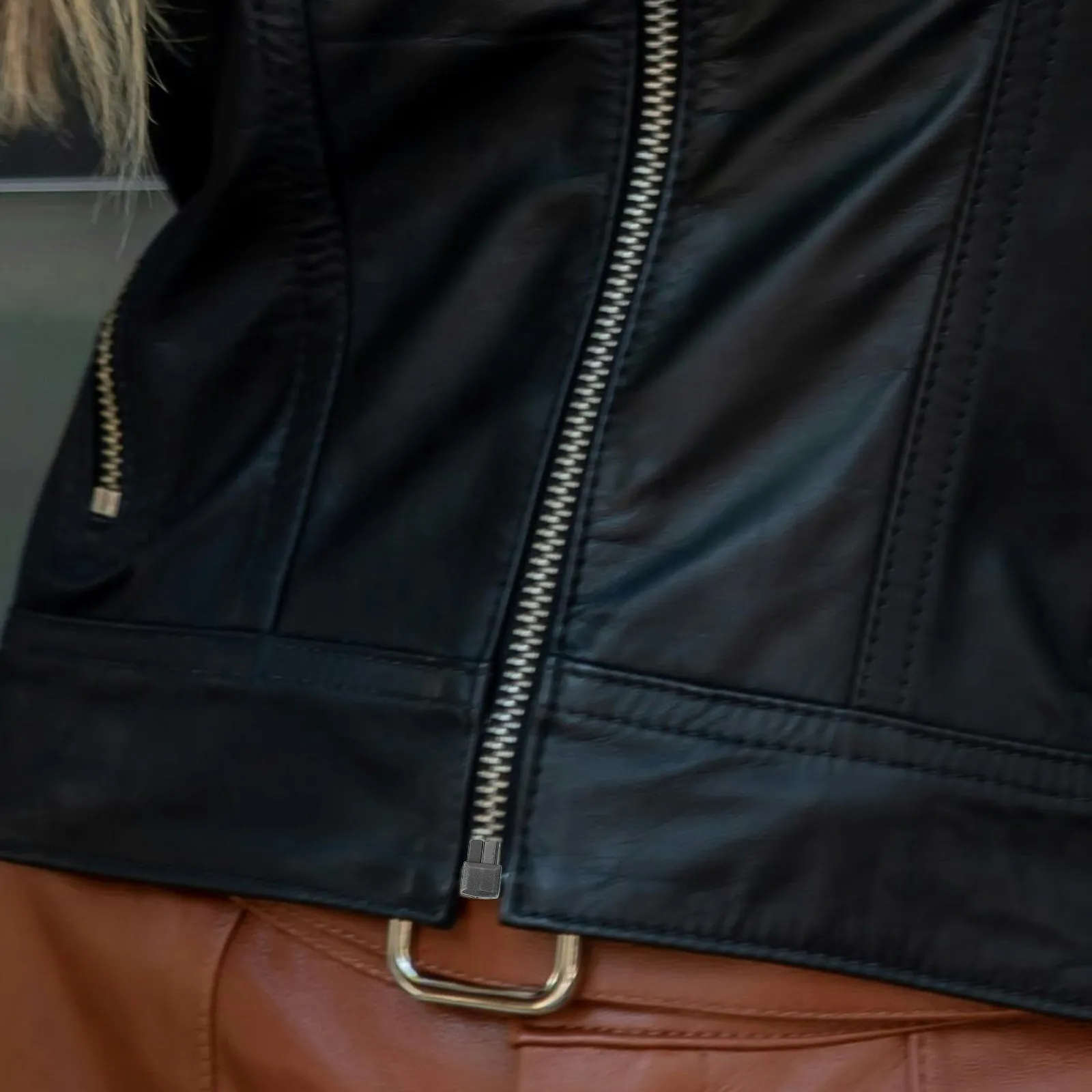 

16Sets Zipper Stops Metal Zipper Repair Kit Replacement Bottom Stops Slider Repairing Kit for Clothes Backpacks Luggage Jeans