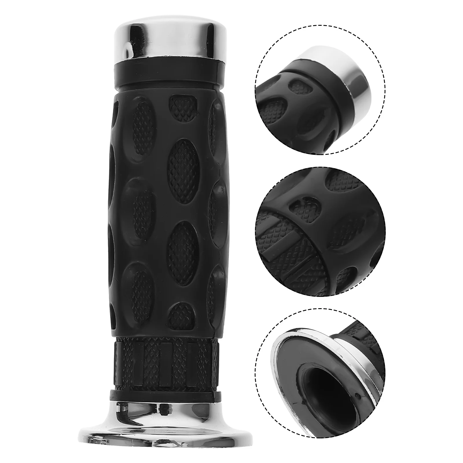 

2Pcs Motorcycle Handlebar Grip Replacement Durable Ergonomic Textured Surface Comfortable Grip for Safe Handling Motorcycle