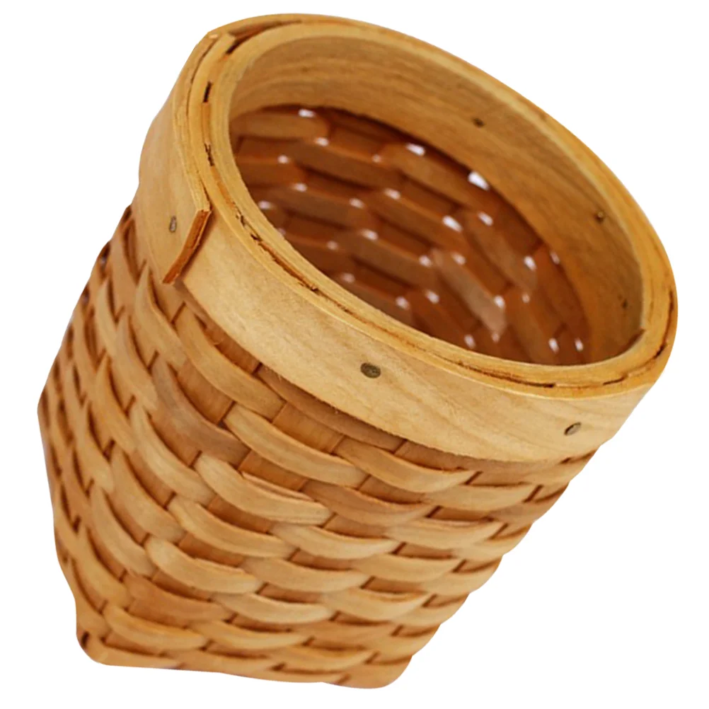 Woven Pen Holder Decorative Pencil Holder Makeup Brush Holder Desk Mini Basket pen cup pencil cup pencil holder for desk