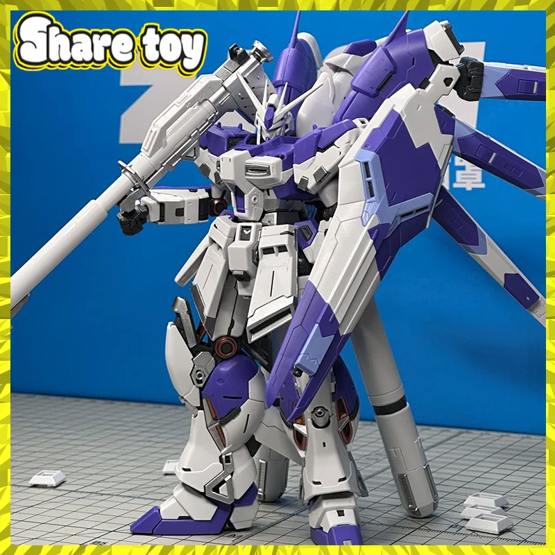 

ZHUJIANG RG Hi Nu HI-V RX-92-2 1/144 Assembly Model Kit Purple color action Figure Plastic robot model Toy Gift