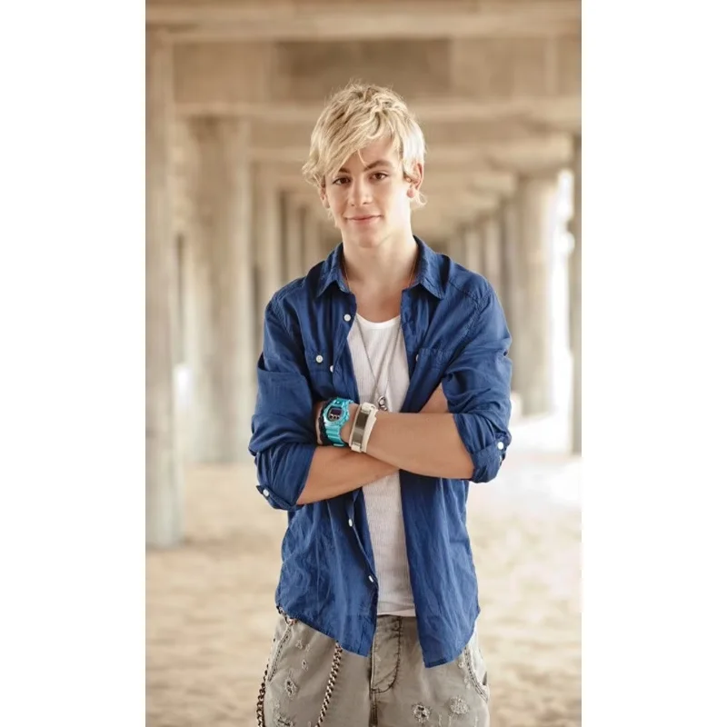 Ross Lynch R5 Music Star 5 Silk Fabric Wall Poster Art Decor Sticker Bright