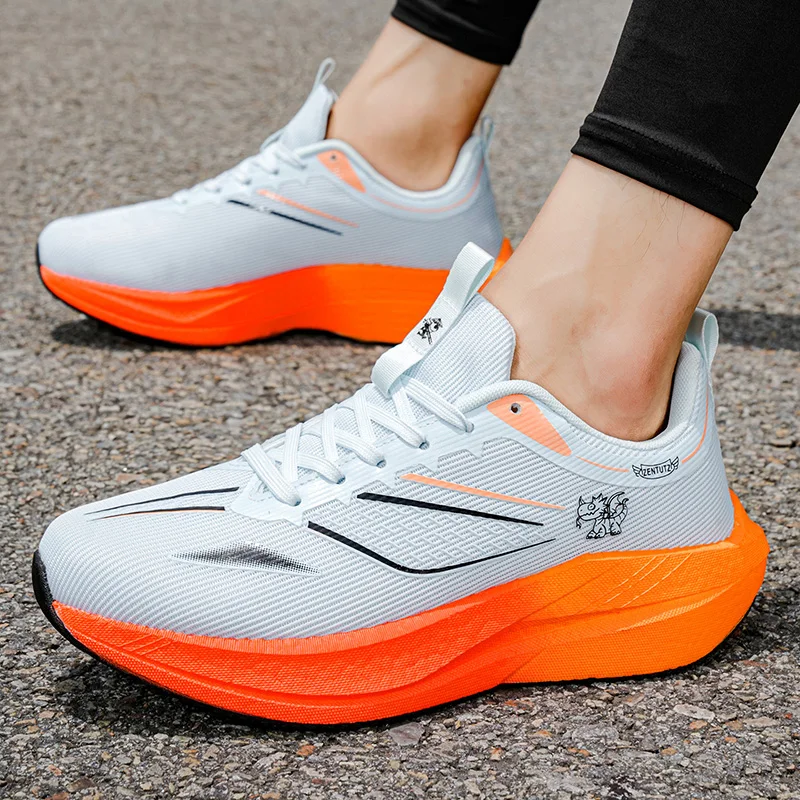 

Новые мужские кроссовки, удобные повседневные кроссовки на шнуровке для бега, дышащие лезвия, модные прогулочные кроссовки, лоферы для отдыха, брендовые уличные туфли