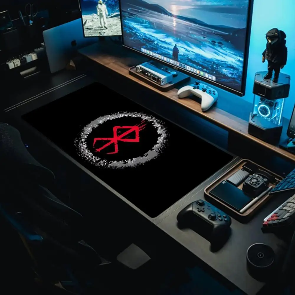 

Samurai Large Mouse Pad, Office Pad, Rubber Anti-Slip Retro Style Mouse Pad Desk Pad, Pc Accessories ，Desk Accessories.