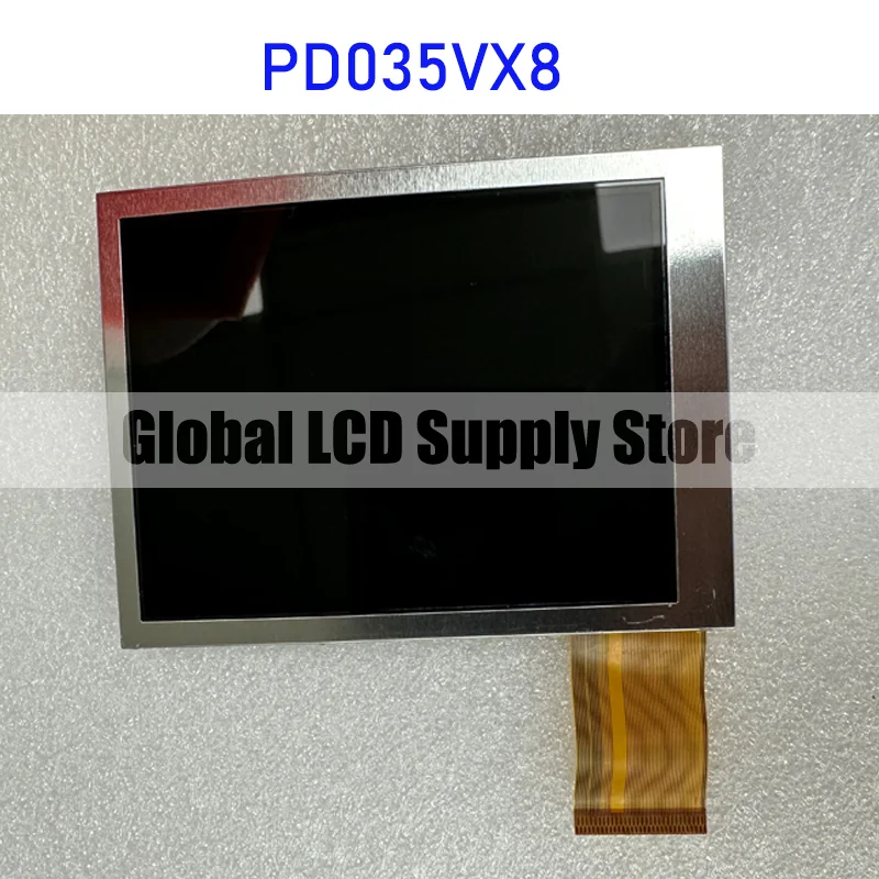 PD035VX8 3.5 Inch TFT LCD Display Screen Panel Original for PVI FPC 61 Pins Brand New and Fast Shipping 100% Tested