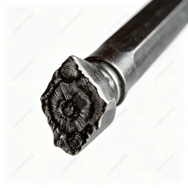 304 Steel Stamping Mold Jewelry Chasing Punch Tool For Meteorite Texture Leather Carving Silver Gold Craft Processing
