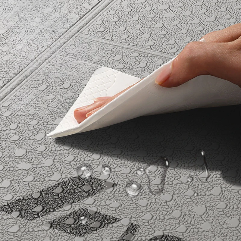 1 قطعة حصيرة اليوغا قابلة للطي صديقة للبيئة Tpe للطي السفر اللياقة البدنية ممارسة مزدوجة الوجهين عدم الانزلاق ل بيلاتيس والتدريبات الأرضية