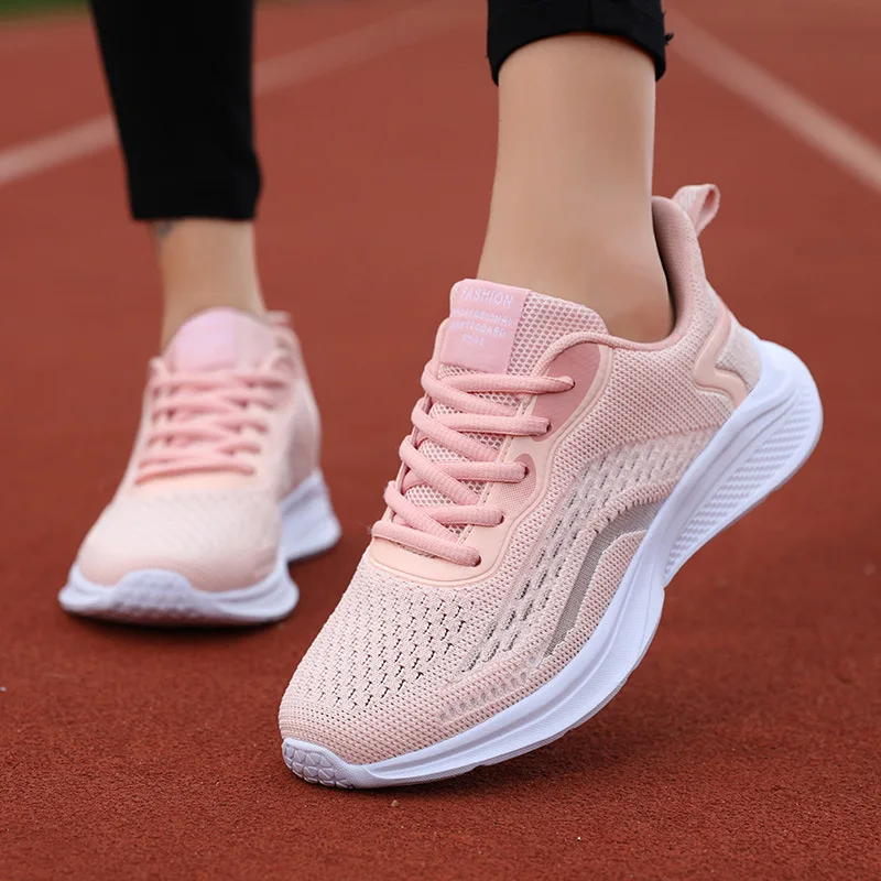 Women Light Running Shoes 2022 hot Sneakers Breathable Brand Outdoor Walking Sneakers Comfort Sport shoes plus large size 35-41