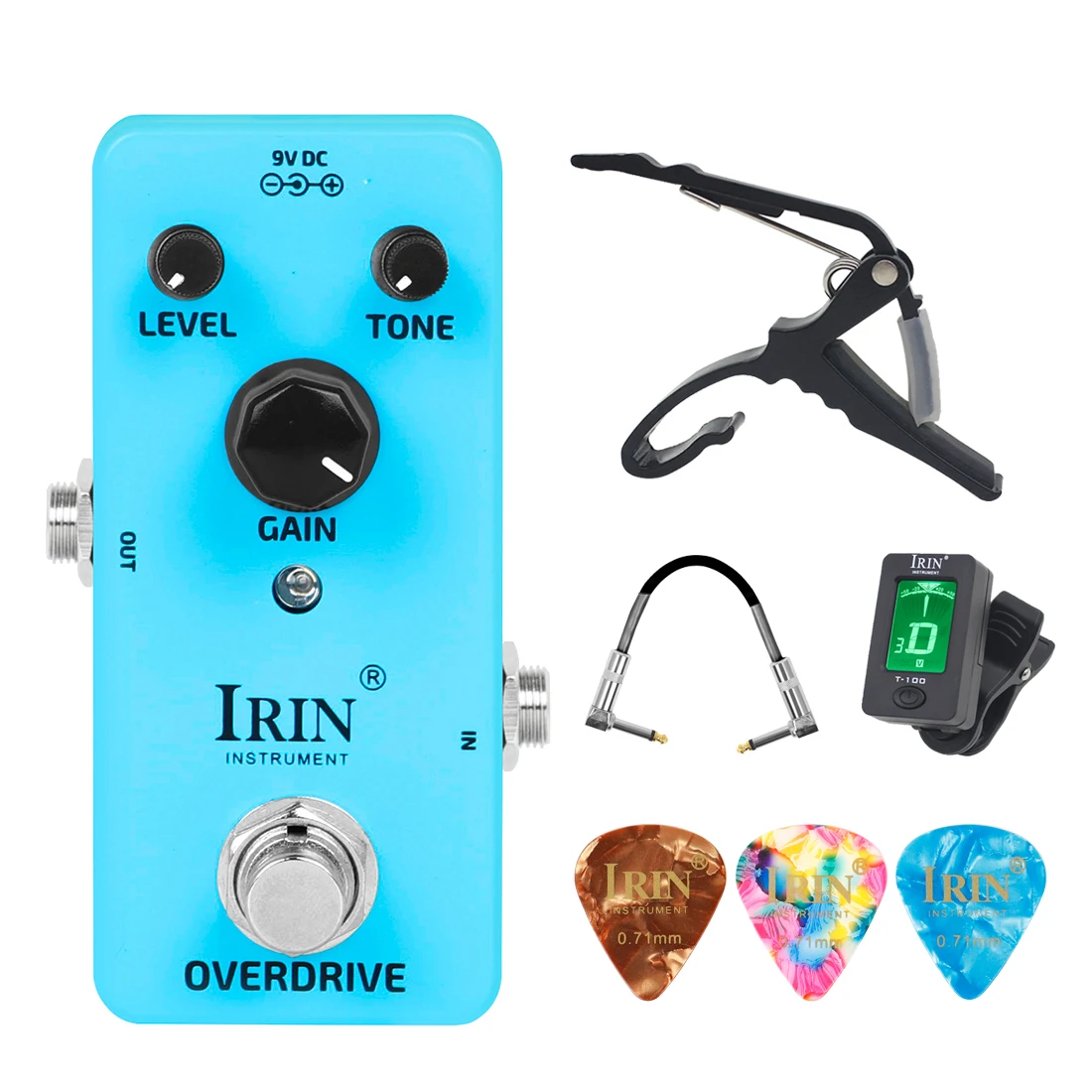 

IRIN Delay Guitar Effects Pedal Overdrive Distortion Single Digital Analog Effects Pedal for Guitar Bass Guitar Accessories