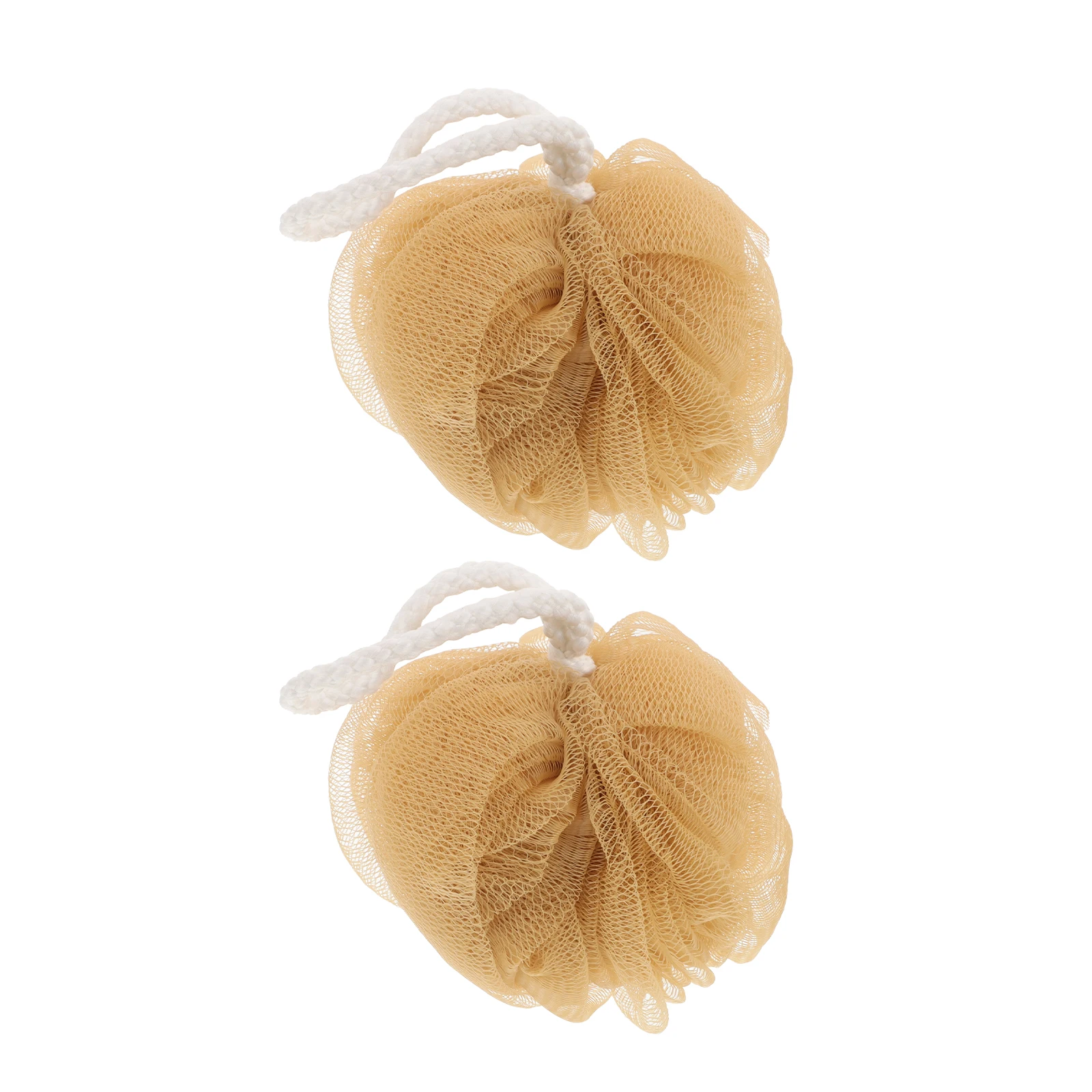 

2Pcs Luxury Lantern Bath Flower Ball with Bubble Net Deep Cleansing Scrubber for Women Relaxing Shower Spa Experience