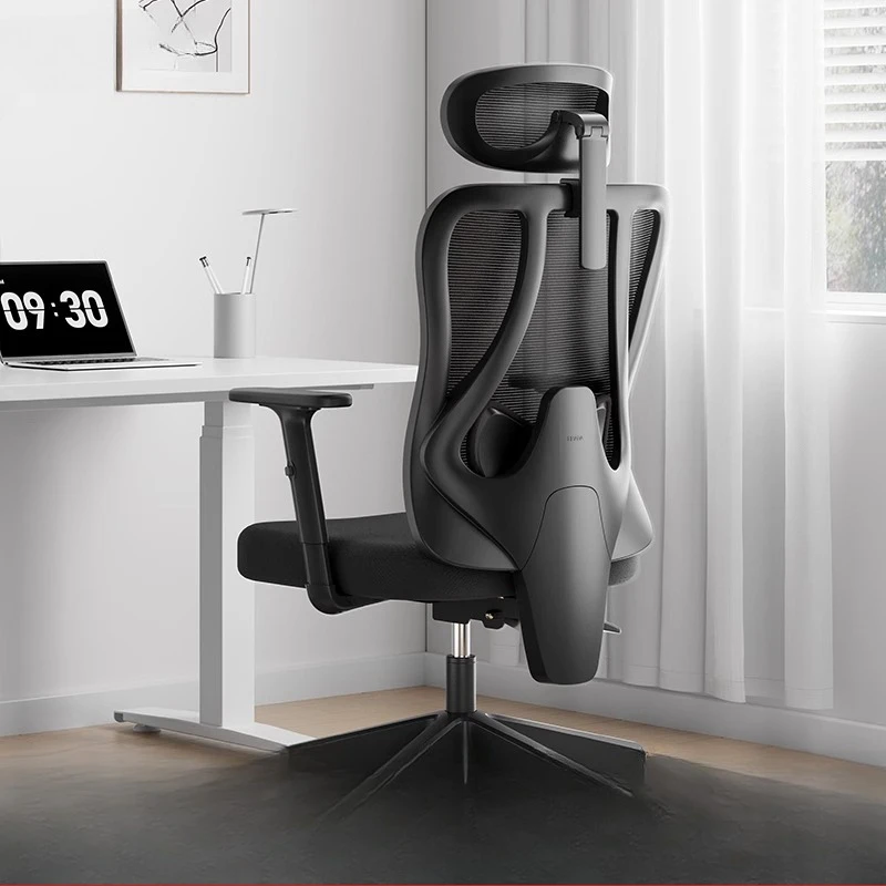 

Black and white P1 computer chair, ergonomic chair office chair
