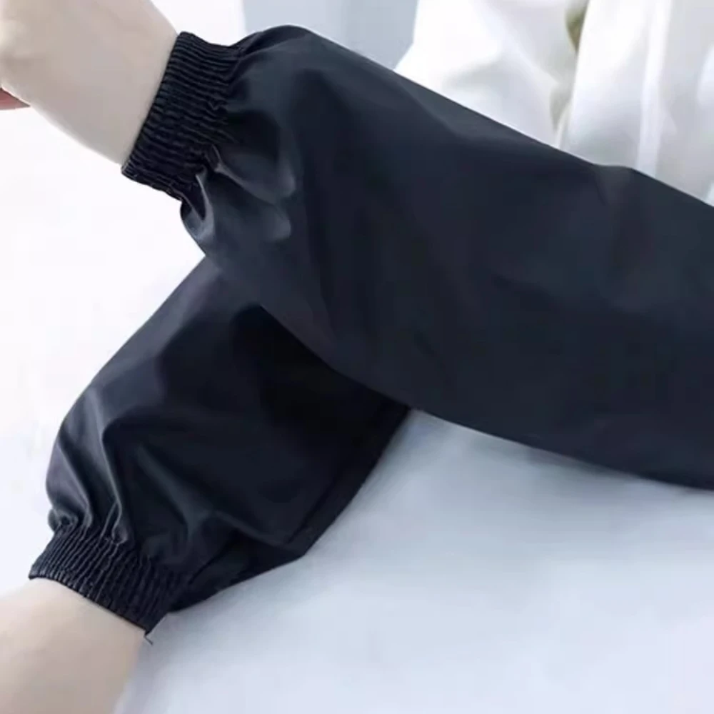 Arm Shield Sleeves Pair Reusable Kitchen Wear Protective Long Gloves Waterproof Oil Resistant Forearm Cover Washable Durable