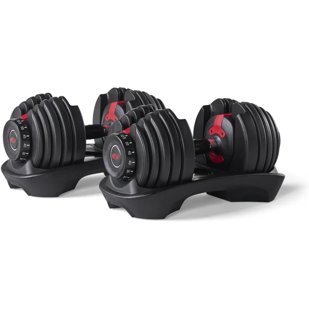 SelectTech 552 Adjustable Dumbbells in Multiple Colors