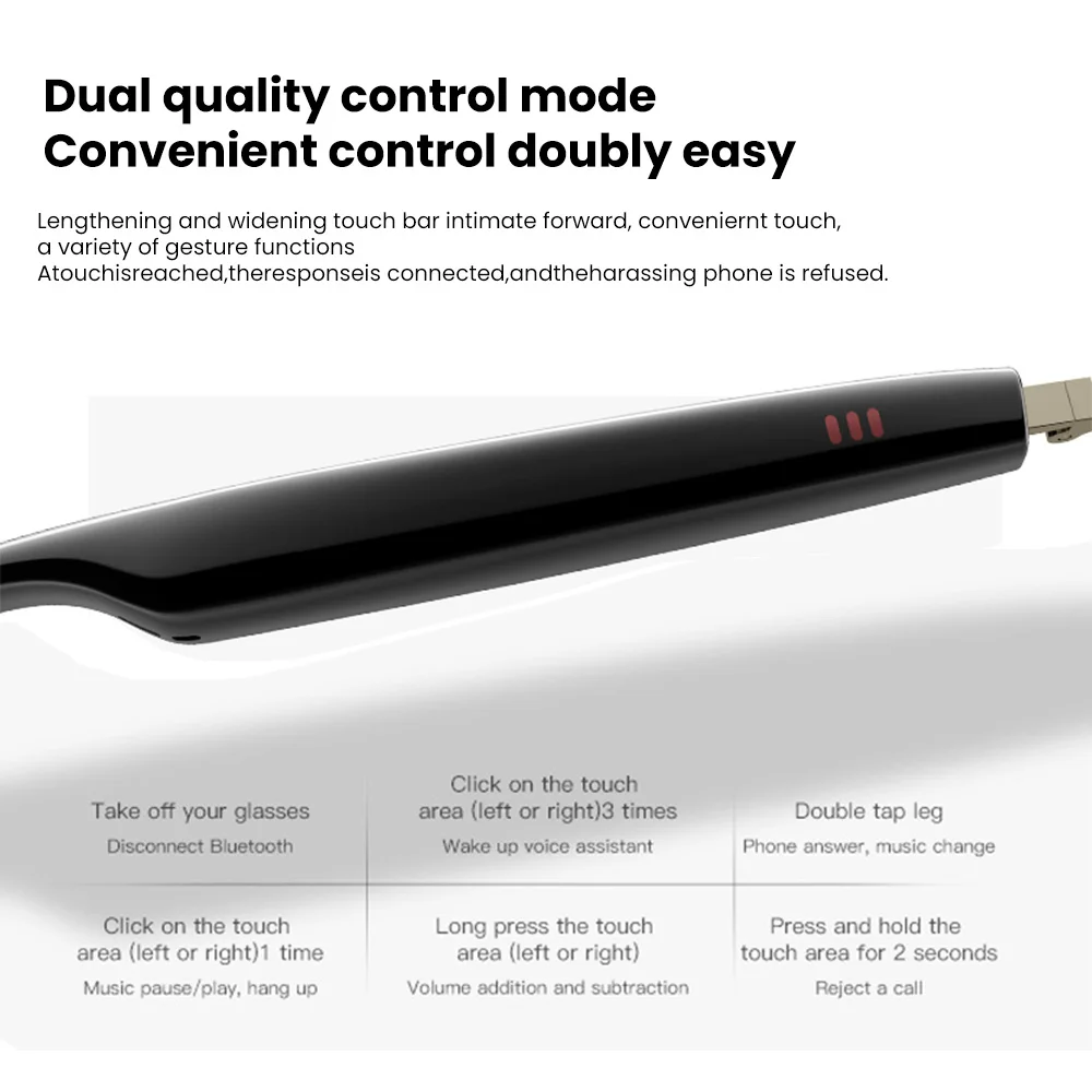 M01 Kacamata Pintar Baru Kacamata Hitam Panggilan Bluetooth IP68 Headphone Lensa Terpolarisasi Perlindungan UV Tahan Air Hidup untuk Hadiah Pria Wanita