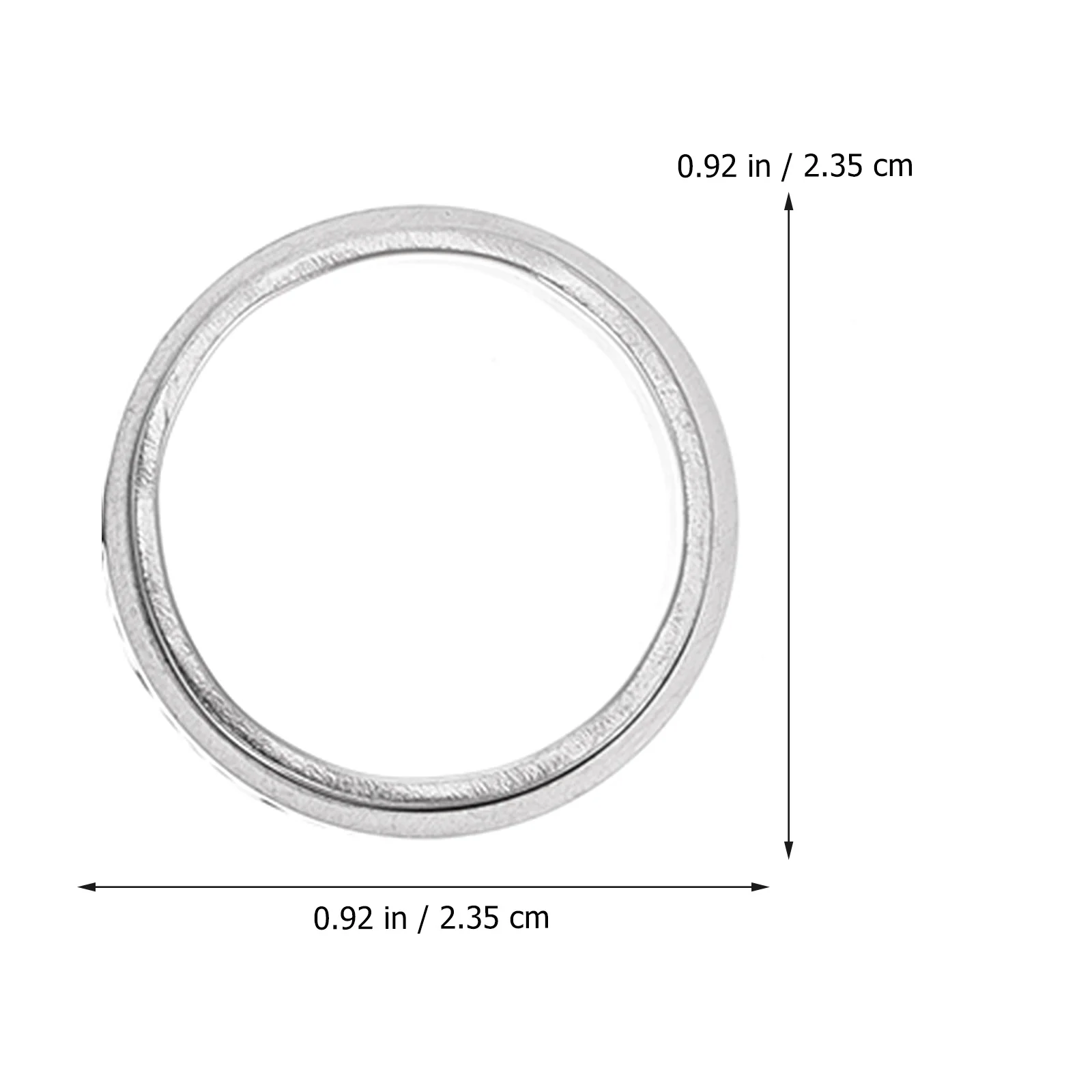 

4pcs Titanium Steel Rotating Rings Unisex Smooth Polished For Women Men Fashion Jewelry Wedding Party Decoration