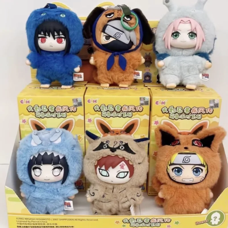 

В наличии: Сюрприз-бокс Uchiha Sasuke Shippuden Beast Party Series, милые плюшевые куклы, украшение для комнаты, подарок на день рождения для девочки