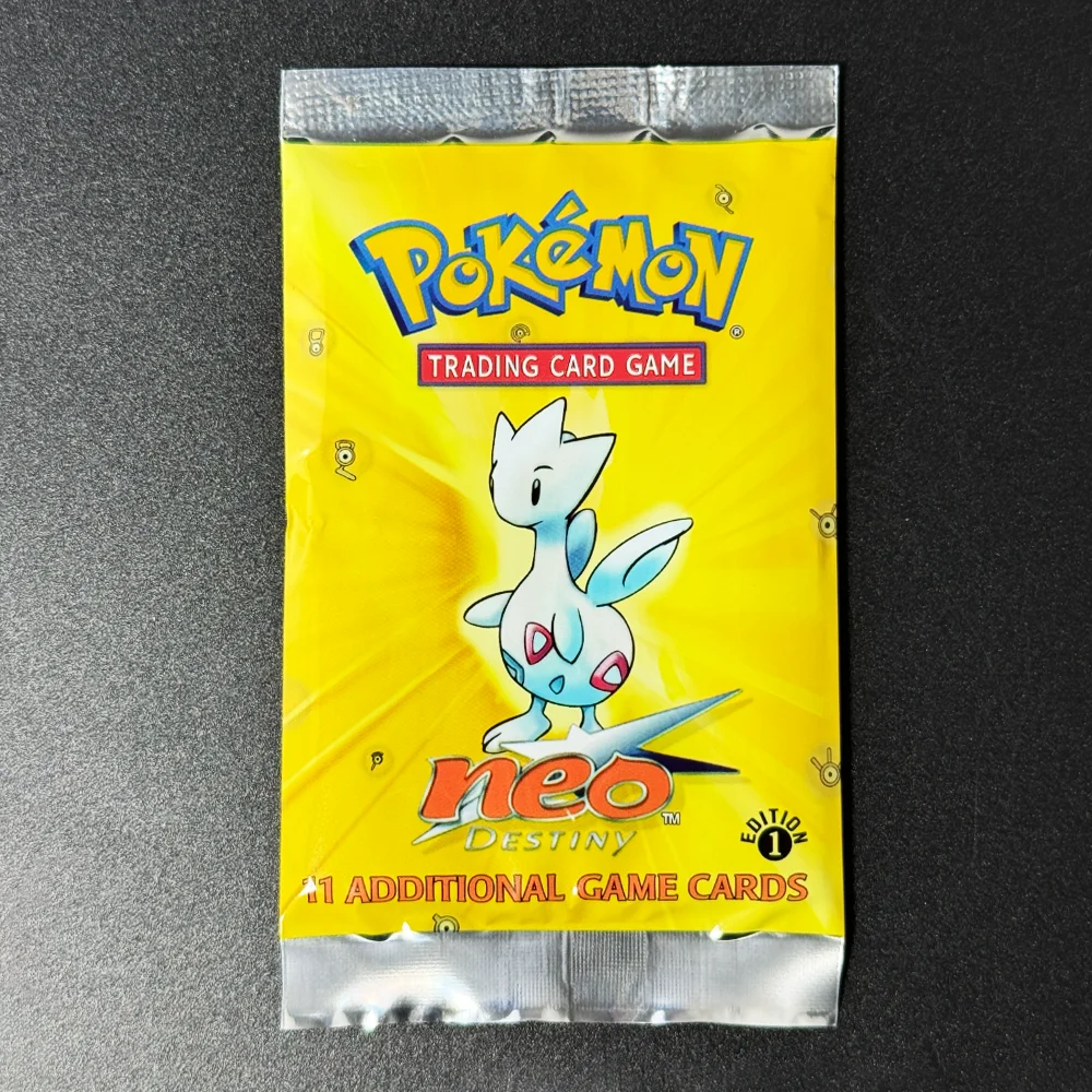 1e editie Team Rocket/Neo Destiny/Base/Fossil/Jungle Booster packs Pokemon 17 soorten 1 pakket 11 kaarten Spelkaarten Verzamelen van geschenken - afbeelding 1