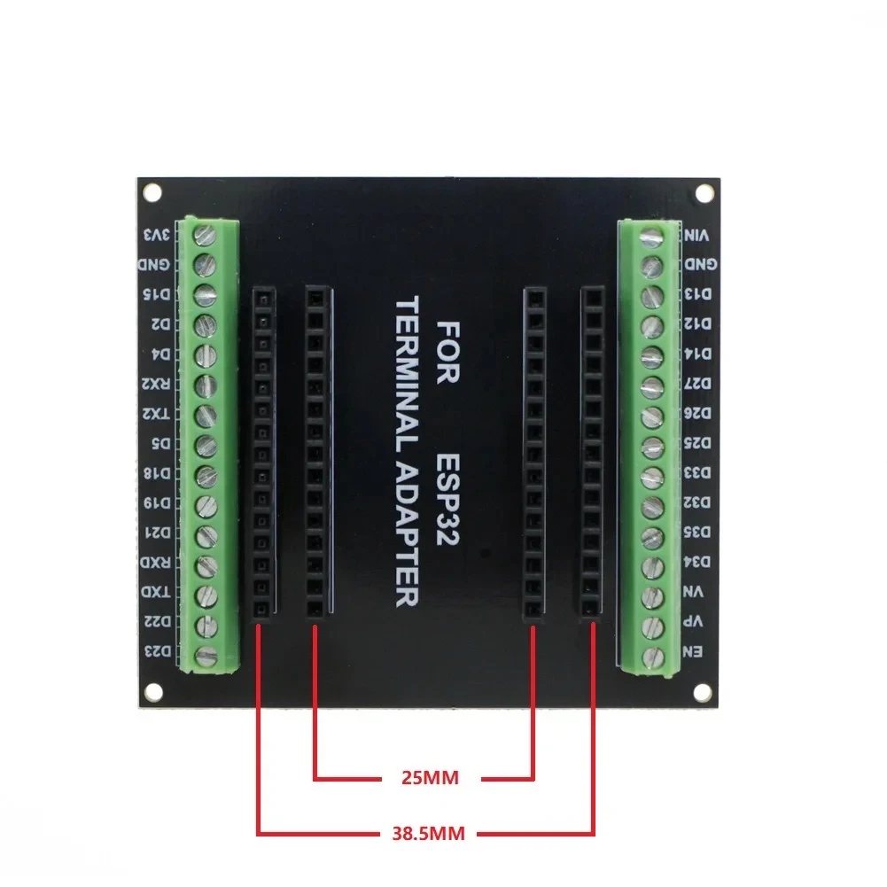 ESP32 Development Board WiFi+Bluetooth Module Ultra-Low Power Consumption Dual Core NodeMCU-32S ESP32-WROOM-32D 32U 30Pin Board