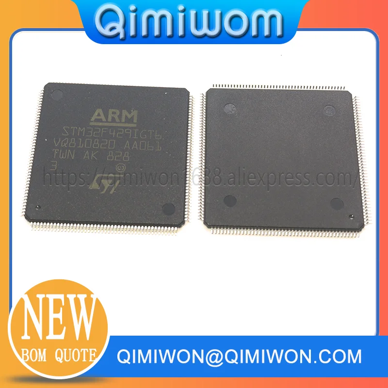 1pcs/lot 100% New STM32F429IGT6 STM32F4291GT6 STM32F429 LQFP-176 IC CHIP in stock