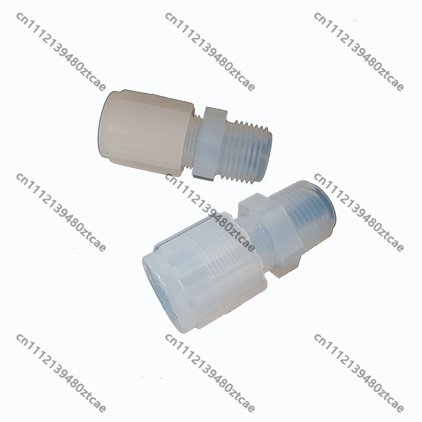 

MC Straight Male Thread PFA Flare Fitting Imported High Purity Material Semiconductor Tube Connector