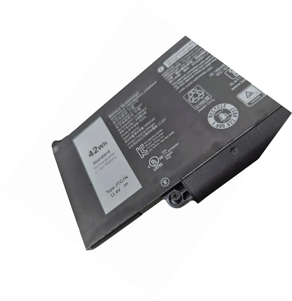 11.1V 42Wh New Laptop Battery For 7RDGP 803W6 JTG7N DR02P