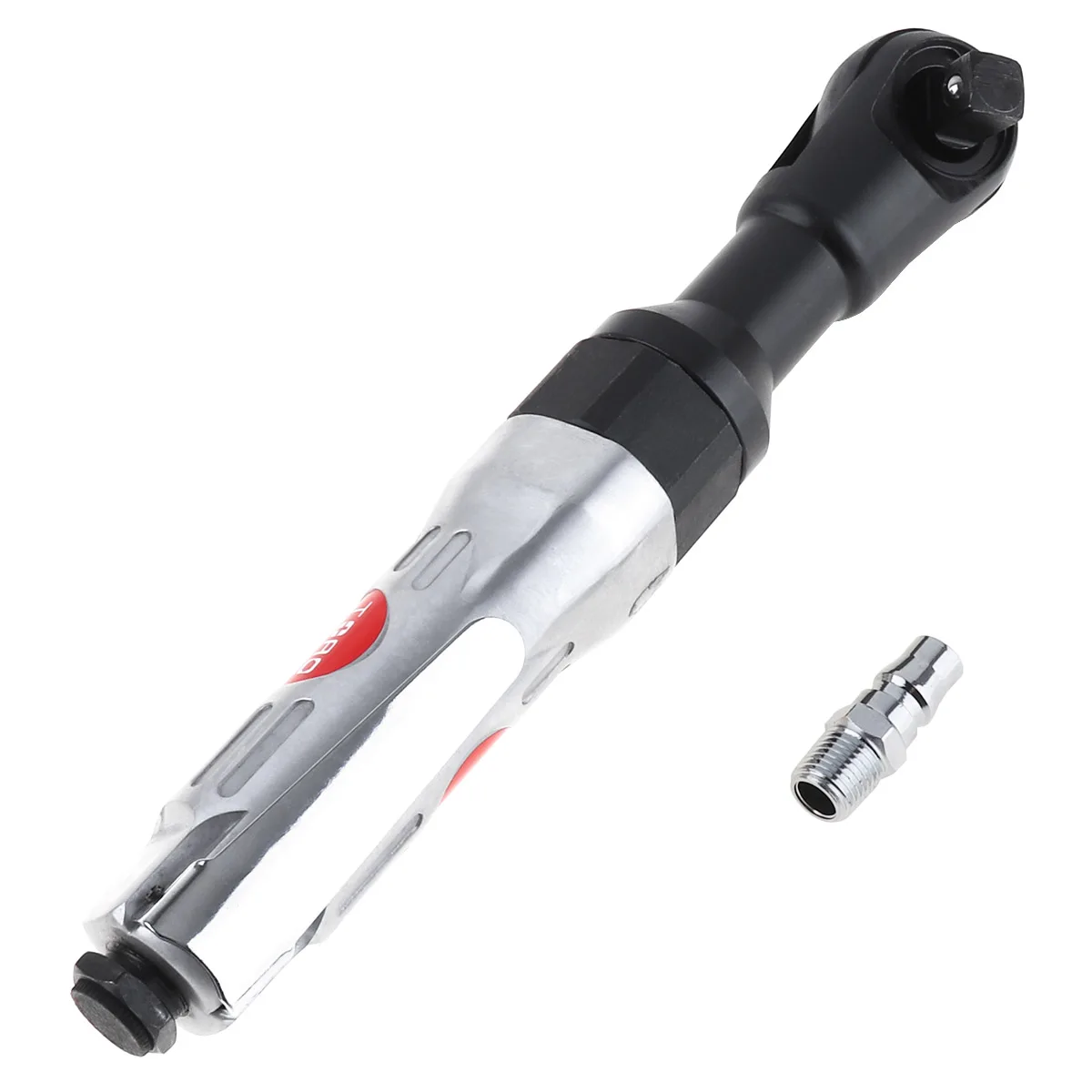 TORO-2701 Llave de trinquete para herramienta neumática de 1/2 pulgadas con interfaz de entrada de aire y interruptor ajustable para desmontaje de