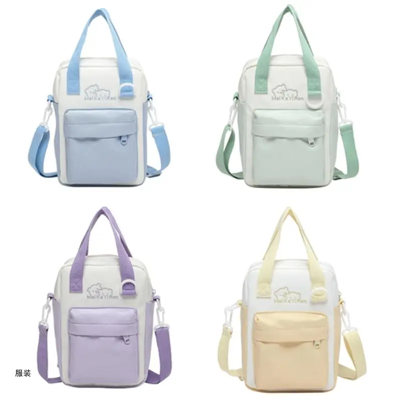 D0UD Lightweight Crossbody Bag Ita Bag Pin Display Handbag for Various Occasion