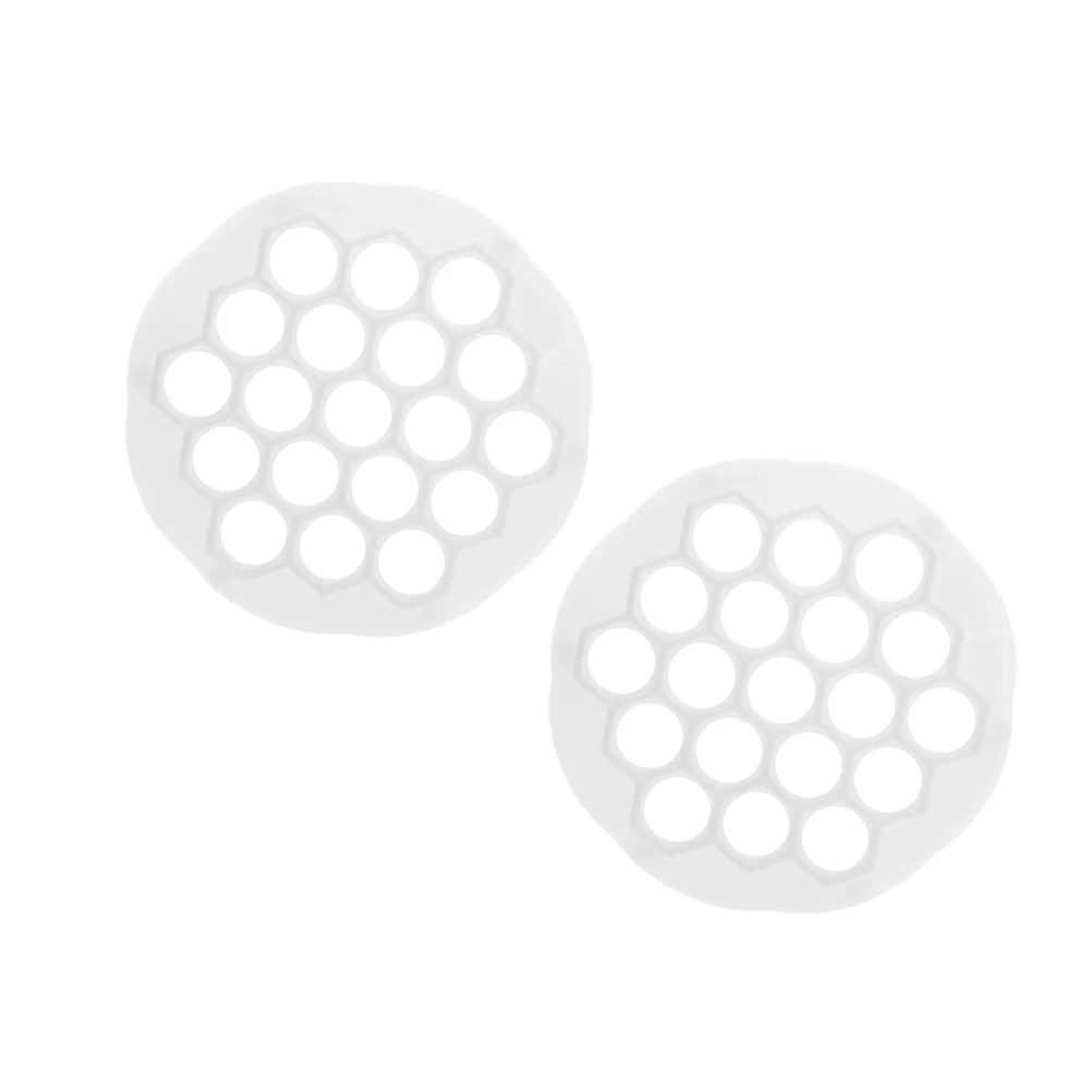 

2Pcs Multi-Hole Dumpling Maker Mold 19-Hole PP Mold Russian Ravioli Maker Household Kitchen Tool Home Ravioli Tools