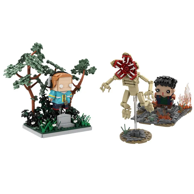 

Набор строительных блоков MOC TV: Сцена кладбища Стрэнджера Макса, серия «Пробуждение», конструктор для взрослых, игрушка-подарок для детей