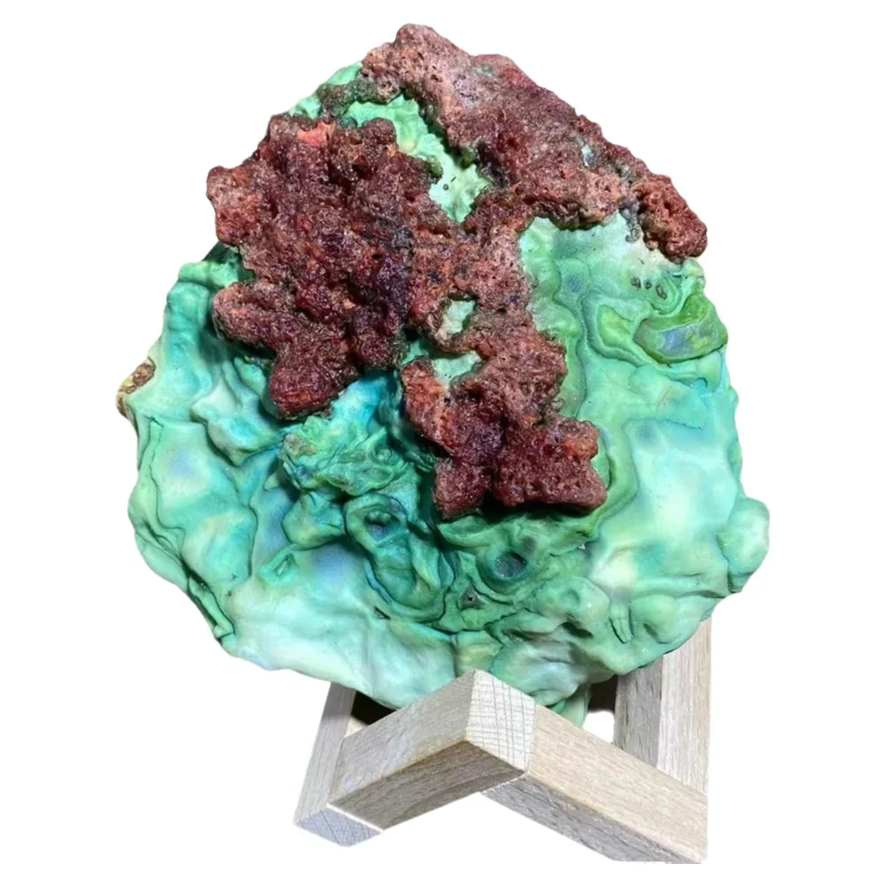 

Natural Druzy Agate Free Form Crystal Specimen Geode Minerals Healing Home Decoration Beauty Reiki Meditation Aesthetic +Stand