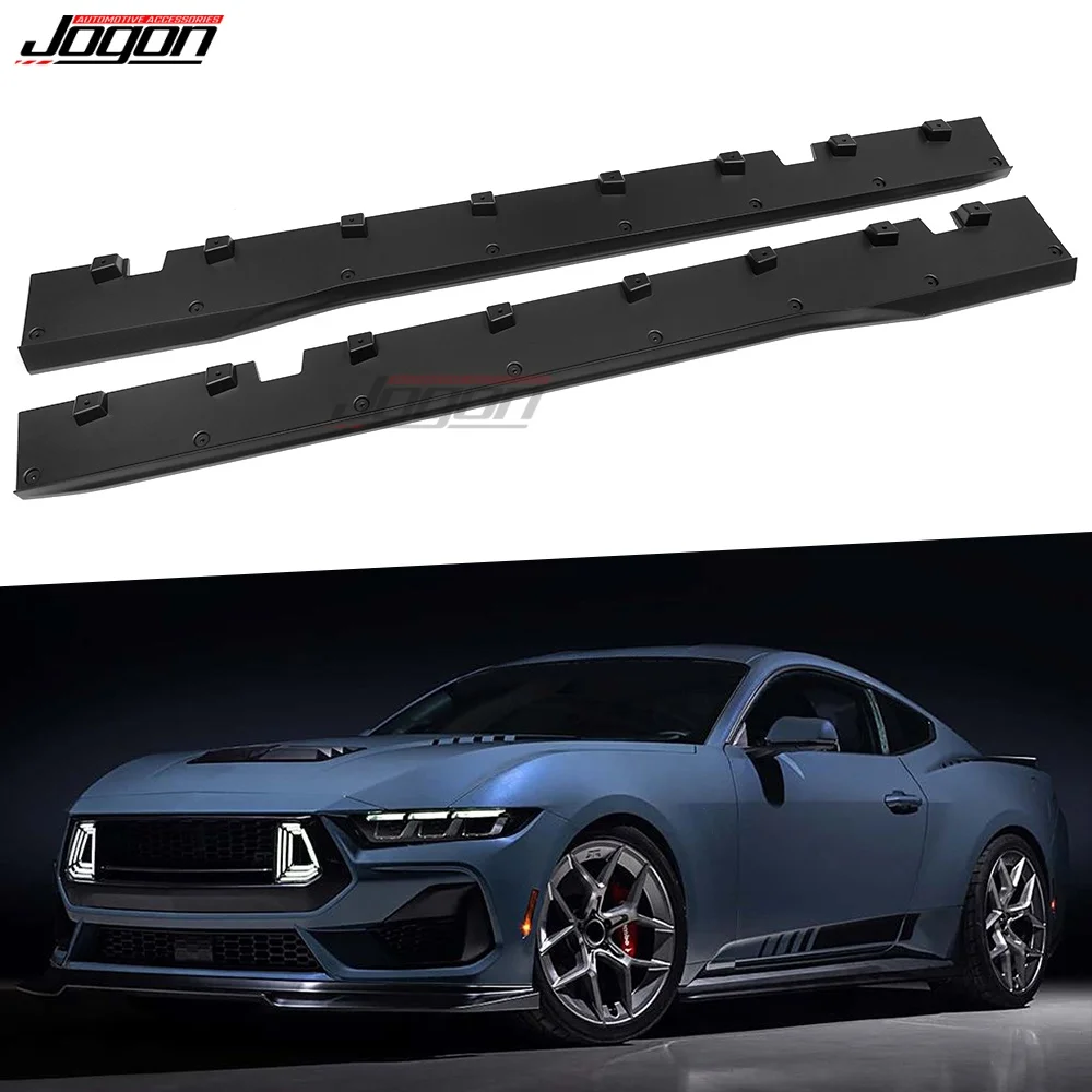 

Side Skirt Spoiler For Mustang S650 GT Dark Hourse 2024+ Side Skirt Lip Spoiler Body Kits Exterior Accessories