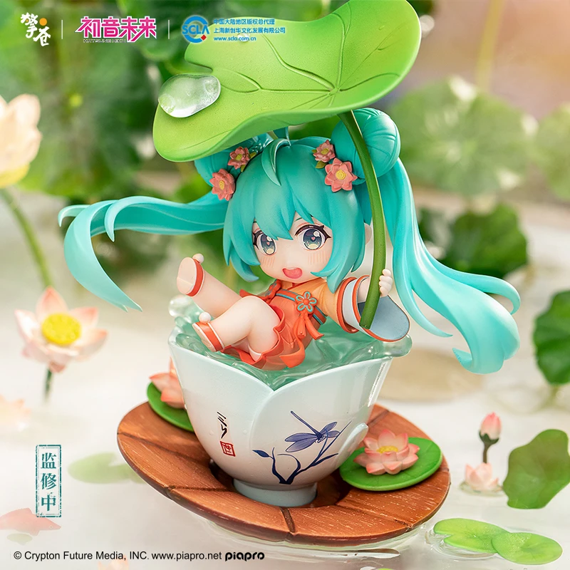 Qingcang Model Plays Qingcang Hatsune Miku Future Play In The Lotus Pond Guique Tianxiang Toys Model For Gifts