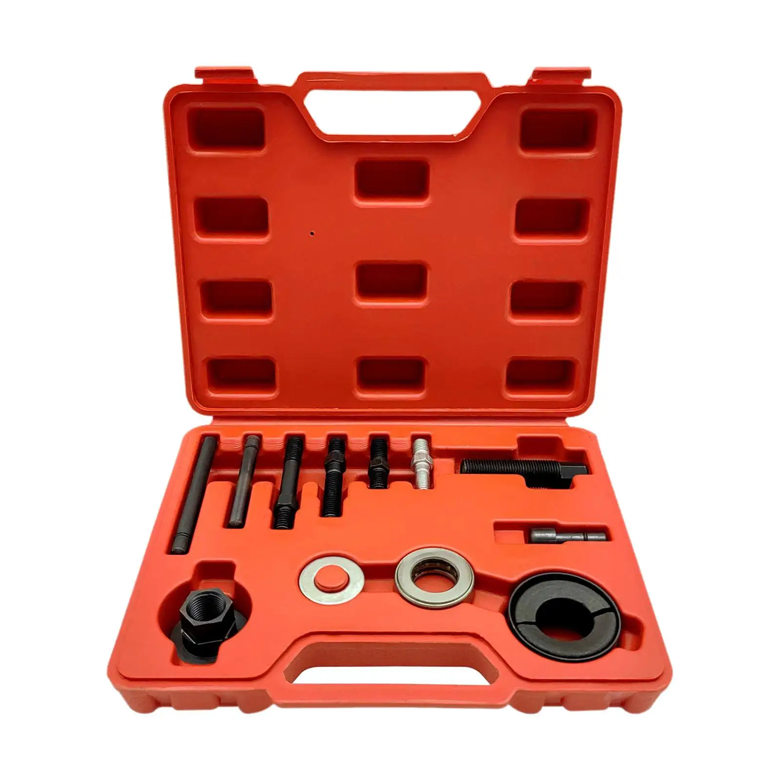 

Generic Power Steering Pump Pulley Puller Remover, Storage Box Easy to Install Portable Installer Tool for 1-5/8" Trucks