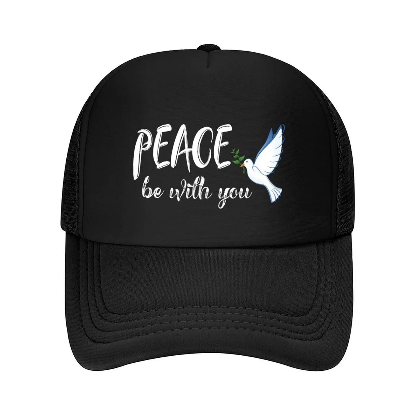 

Peace Be With You Dove Design Baseball Cap fishing hat luxury woman cap winter hats for men New Hat Luxury Woman Men's