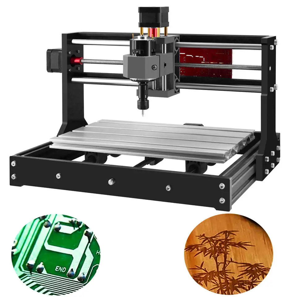 2024 M20 V3 DIY Desktop CNC Router Kit 3018 Pro Engraver Mini Wood Engraving Carving Machine 3-in-1 Multi Spindles Ttc 3020 Cnc