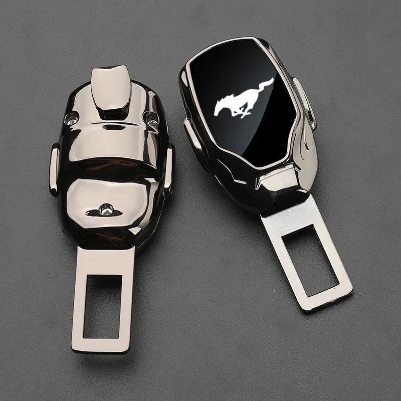 Car Safety Belt Extension Device Extension Fixed Buckle Shockproof Plug Lock Buckle For Ford Mustang GT SHELBY Auto Accessories view 4