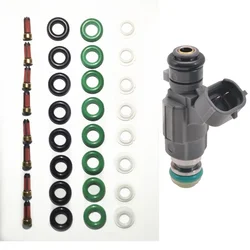 8sets fuel injector repair kit & service kits fit for Nissan Infiniti 2000-04 Fuel Injector 16600-5L700 166005L30 AY-RK010