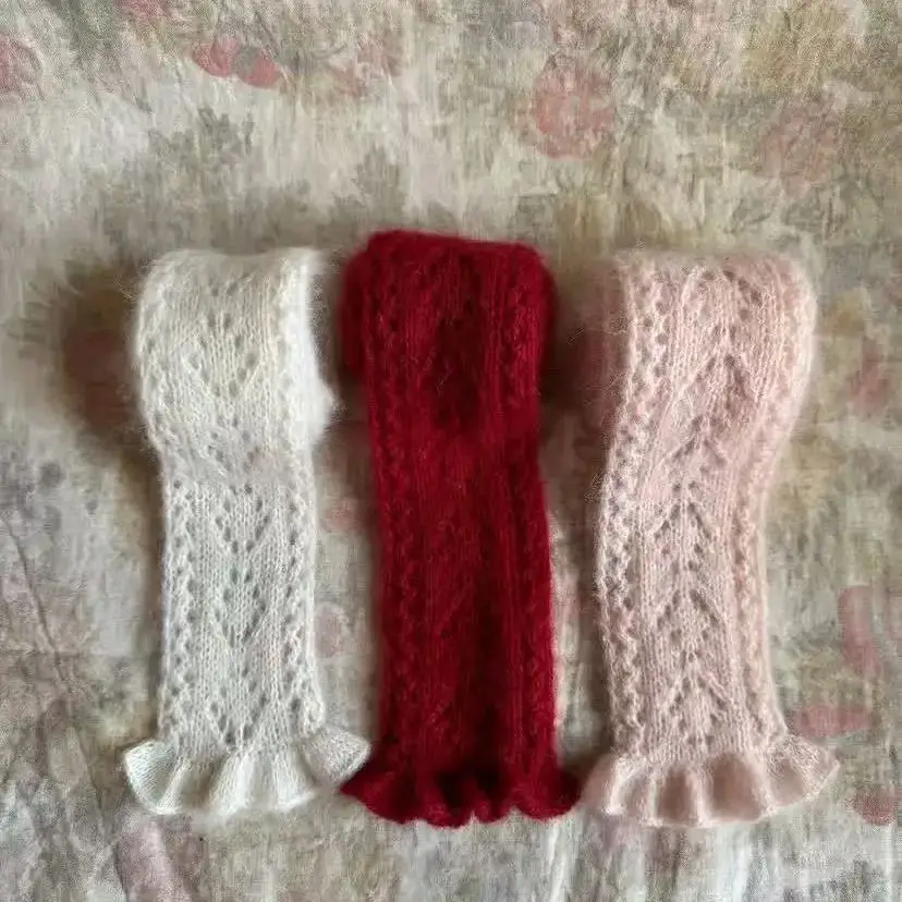 Handmade Vintage Lace Inspired Short Scarf