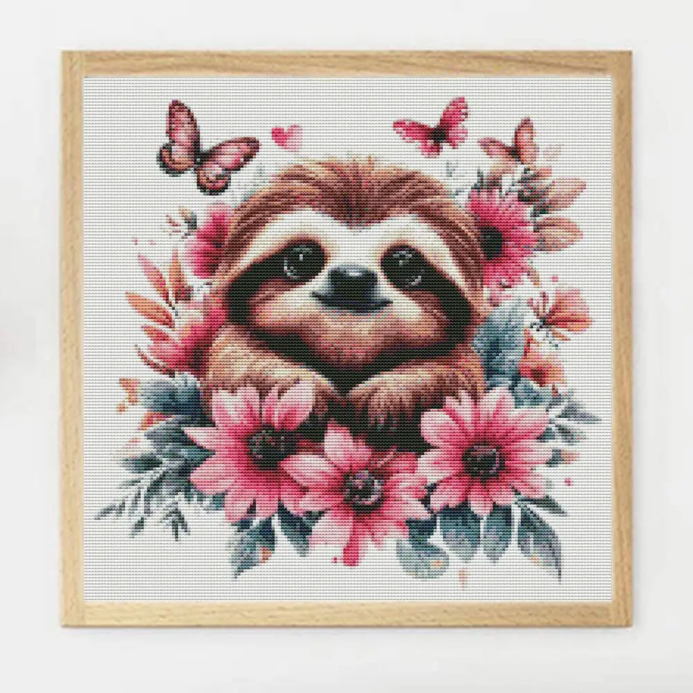 

Momoart Новое поступление бегемот наборы для вышивки крестом животное вышивка река рукоделие мультфильм подарок ручной работы украшение дома