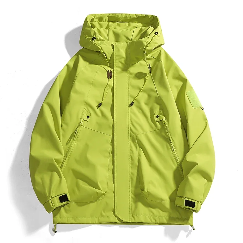 Hooded Jacket Men's Spring and Autumn New Outdoor Interchange Jacket Top Jacket