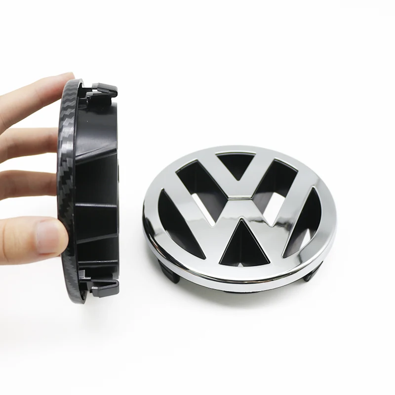 1/2 szt. Oryginalny Zamiennik Emblematu Grilla Przedniego, Logo na Klapę Bagażnika, Dekoracja Akcesoriów Samochodowych do VW GOLF 5 3D Premium Pro Plus